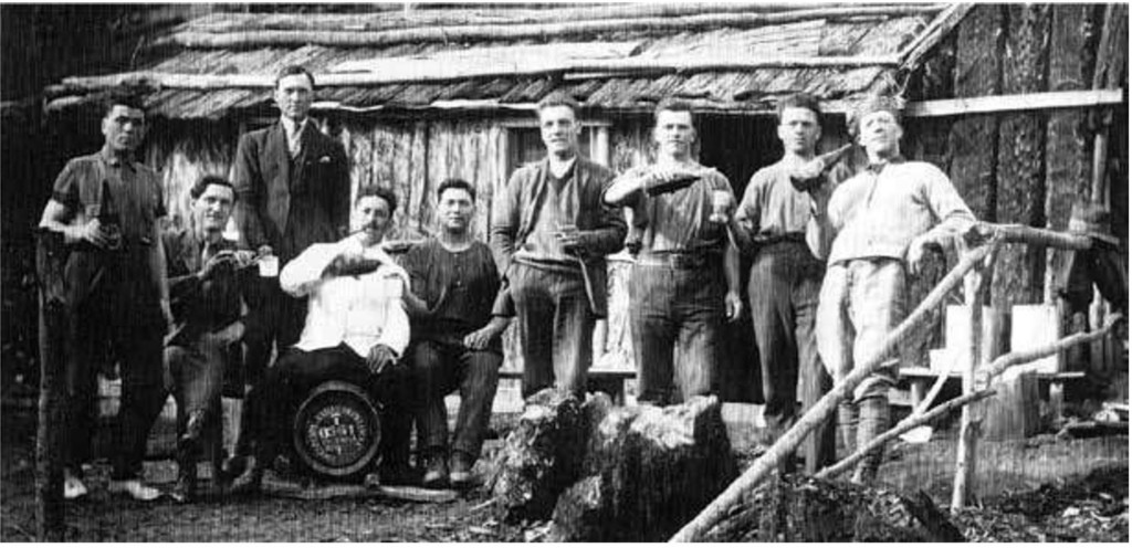 Workers at O'Shannassy Weir
